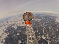 часы Lunokhod в стратосфере